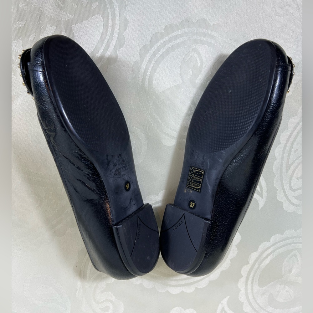 Size 6.5/37 Prada Flats - Picture 8 of 9